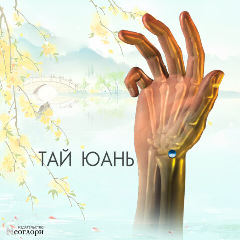 изображение расположения точки тай юань