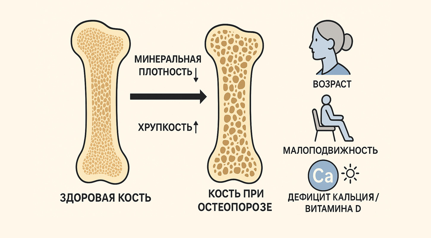 Лечебная физкультура и гимнастика при остеопорозе у женщин зрелого возраста после 50 лет