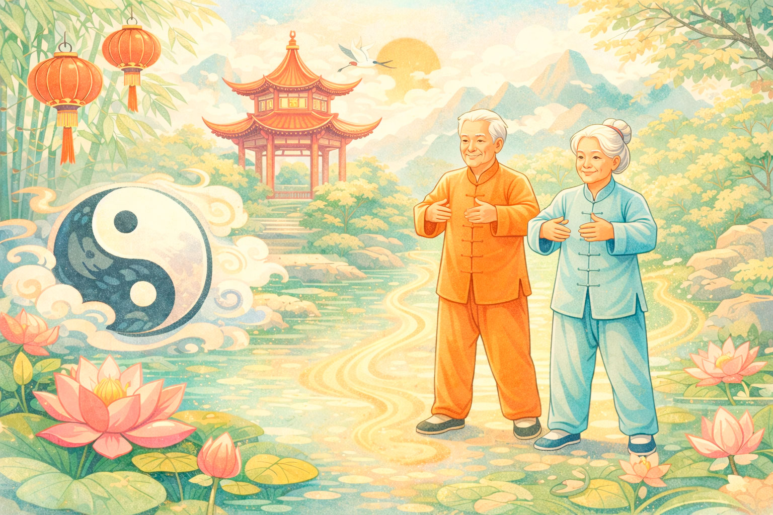 Цигун для пожилых людей: секреты китайских долгожителей