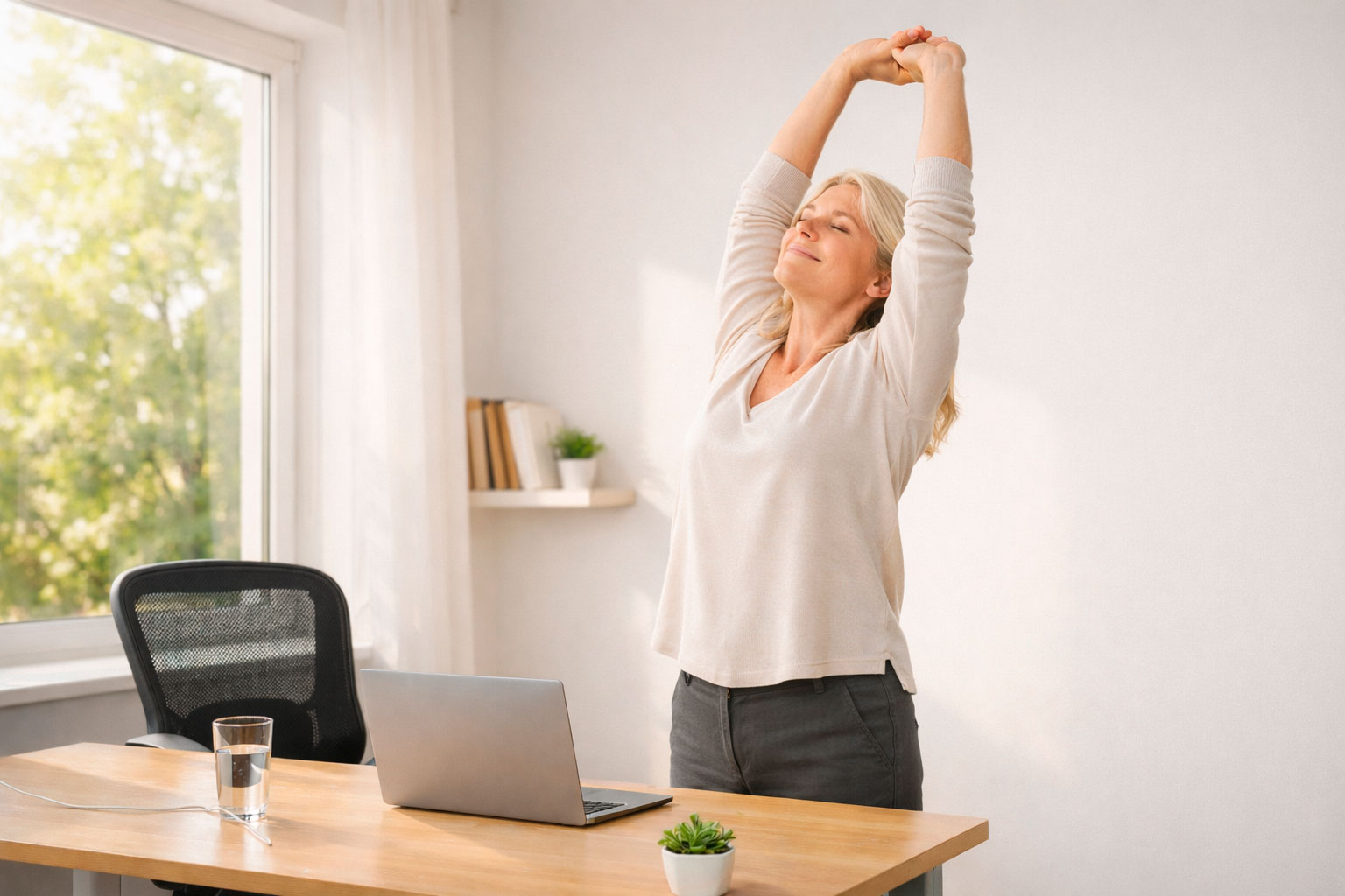 Упражнения для расслабления спины и позвоночника при сидячей работе