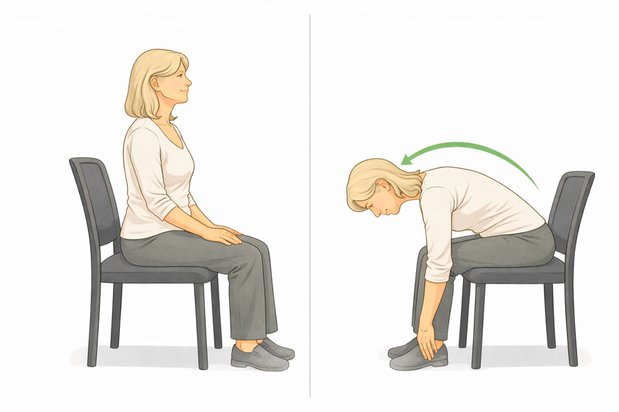 картинка расслабления мышц спины сидя на стуле